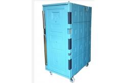 China 900L Insulated Roll Container For Cold Logistics With Thick PU Insulation supplier