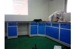 China Medical Practical Chemistry Lab Bench Table With Sink Multipurpose supplier