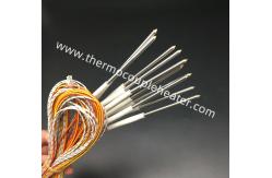 China Custom Made Pointed Tip Cartridge Heaters With Built In Thermocouple supplier
