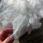 100% Viscose Cellulose Fiber Staple White Color Highly Absorbent for sale