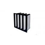Synthetic F7 F8 W Type 24x24x12 HEPA Filter ABS Plastic Frame for sale