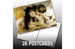 China 3D Changing Pictures Anniversary Birthday Wedding Card 3D Printing Images supplier