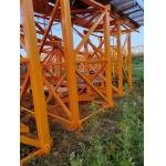 6000kg Second Hand Movable Tower Crane TC6010-6 Hydraulic Engine
