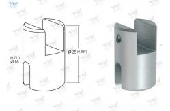 China Aluminum Material Cable Display Components Side Clamps For Conference Rooms supplier