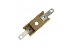 China Yellow 250V 5x20 PCB Mount Fuse Holder PTF Fuse Terminal Block supplier