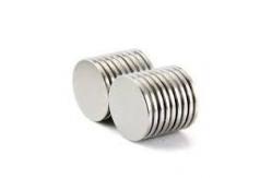 China Disc magnet N52 Customized Big Cycinder Neodymium magnet Nickel Plating D25x5mm supplier