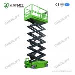 Aerial Work Platform Self Propelled Scissor Lift 6m 8m 230kg Loading Capacity with Extension Table for sale