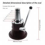 Round Oval Bangle Ring Stretcher Reducer Tool 11kg For Jewelry