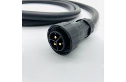 China Grid Tied 5m AC Solar Panel Wire Cable 4mm Micro Inverter Copper Black supplier