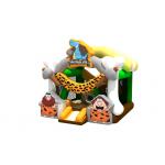 Commercial Grade Stone Age inflatable Bouncer Jumping Castle PVC Inflatable Bouncy Games for sale