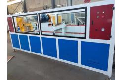 China Extruded Plastic Profile Extrusion Line Window Ceiling WPC Profile Extrusion Line supplier