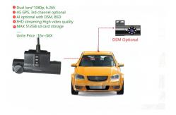 China 2K Dual Len Dash Camera Mini WiFi Camera Support Motion Detection supplier