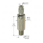 Nickel / Chrome Surface Wire Cable Grippers With Knurling YW86079
