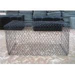 Rockfall Protection Galvanized Gabion Boxes Hexagonal Stone Cage Retaining Wall for sale