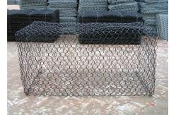China Rockfall Protection Galvanized Gabion Boxes Hexagonal Stone Cage Retaining Wall supplier