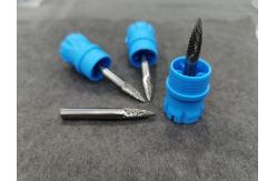 China SOLID ROTARY CUTTING TOOLS 100% BURR ROTARY FILE TREE SHAPE WITH POINT END supplier