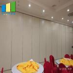 Aluminum Alloy Folding Acoustic Movable Partition Walls For Restaurant , Hotel , Banquet Hall for sale