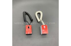 China Security Display Coiled Pull Box Retractor Tether For Dummy Phone supplier