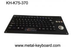 China Compact Silicone Backlit Industrial Keyboard With Trackball 75 Keys 5.0VDC supplier