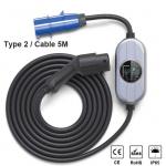 IP65 Electric Vehicle Charger Home Charging Mode 2 Portable EV Car Charger Cable for sale