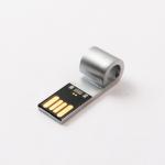 Whistle Shaped Metal USB Flash Drive Laser Logo Silver USB 2.0 Memory Stick for sale