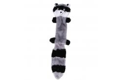 China Manufacturer no stuffing squeaky fox squirrel raccoon bea supplier