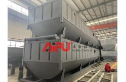 China Steel Mud Tank Solids Control System Bottom Bevels 380V supplier