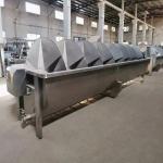 6m Poultry Farming Equipment The Beheaded Chicken Feet Cooling Machine for sale