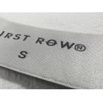 Custom Washable  Woven Fabric Labels Neck Sewing Tags Laser Cut EdgeSoft Patches For Bags Clothing for sale