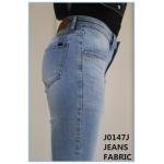 10oz 2% High Stretch Denim Fabric Slub Dark Blue 3/1 Right Hand Twill Weave for sale