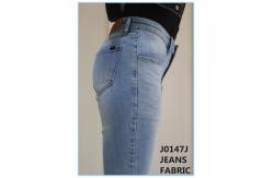 China 339gsm 2% High Stretch Denim Fabric With Slub Dark Blue  160cm Full Width supplier