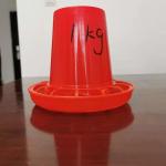 Poultry 1.5kg Hold Polypropylene Chicken Feeder Bucket for sale