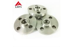 China Sandblasting Blind Flange Titanium Thread Flange Engineered For Precision Machining supplier