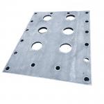 Q345R Material Carbon Steel Flame Cutting Parts With 25000 Tons Monthly Capacity