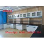 Chemical Resistant Wood Laboratory Workbench with Durable Materials and DTC105 DEG Hinges for sale