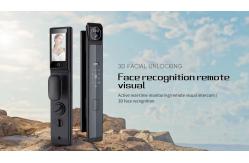 China Video Intercom 3D Face Automatic Door Lock For Home Security supplier
