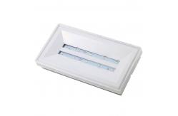 China IP65 Waterproof Commercial LED Emergency Light PC Casing supplier