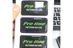 China 3d Circle Clear Epoxy Dome Stickers Labels PP PVC PET Led supplier