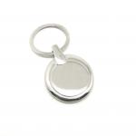Siliver Metal Keychain Holder with OEM/ODM Available for sale