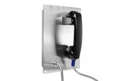 China Flush Mounting Vandal Proof Intercom , Auto Dial Emergency Phone For Parking Lots supplier