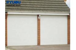China Exterior Roller Shutter Garage Doors Remote Control Windproof Aluminum Customized supplier