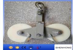 China 25KN Tandem Sheaves Conductor Stringing Blocks With Nylon Wheel supplier