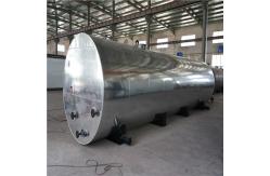 China Cylinder Shape Heating Speed Fast Asphalt Heating Tank With Bitumen Thermometer And Manhole supplier