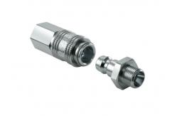 China Premium automatic one-way shut off quick disconnect coupling Pneumatic Quick Coupling supplier
