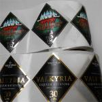 Brand Design in Roll/Sheet Beverage Bottle Labeler Self-Adhesive Wine Label for sale