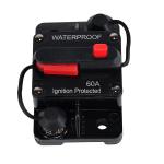 60 Amp Circuit Breaker 48V Manual Reset Single Pole On Off Switch For Truck for sale