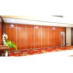 Acoustic Folding Office Partition Walls , Movable Decorative Room Divider Aluminium Track for sale