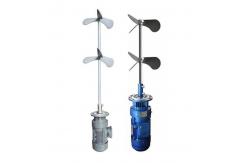 China 1.1kw IBC Tote Industrial Agitator Mixer 304SUS Electric Motor supplier