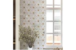 China Waterjet Flower Mosaic Floor Wall Tile 320x320mm Grade AAA supplier
