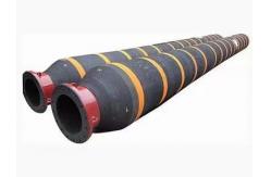China Self Floating Dredge Hose Abrasion Resistant Rubber With Flanges supplier